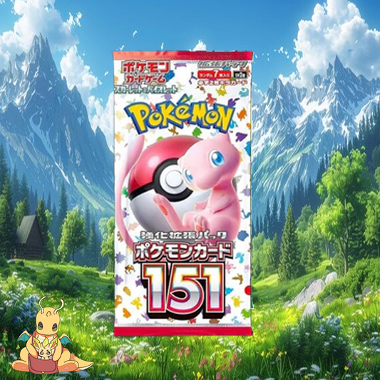 1x Japanese 151 Booster Pack