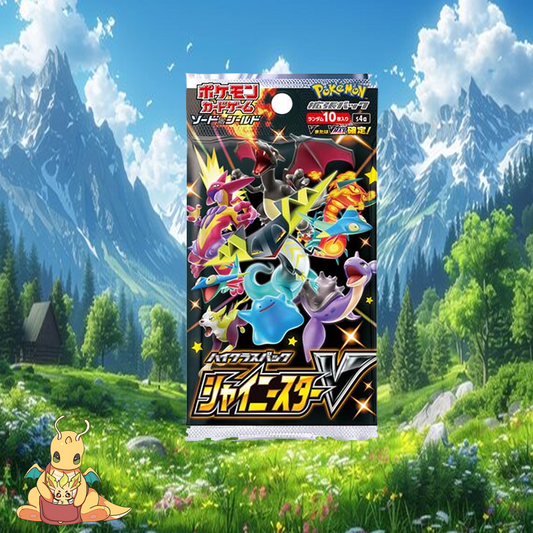 1x Japanese Shiny Star V Booster Pack