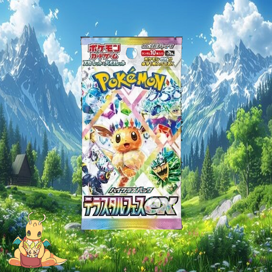 1x Japanese Terastal Festival Booster Pack